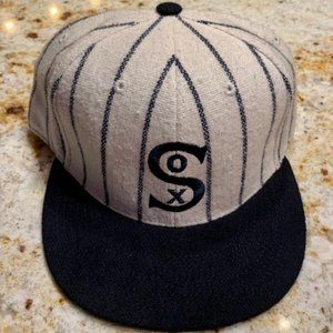 Chicago White/Black Sox Hat (7 3/4) Cooperstown Collection